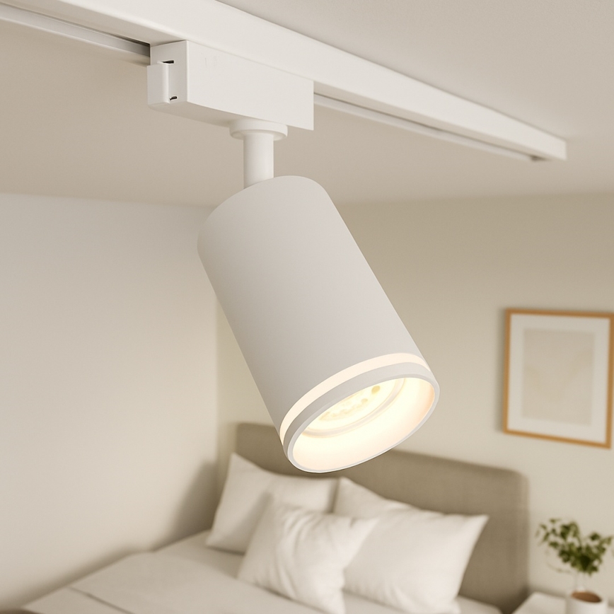 Spot pour rail PIPE 3xGU10/10W/230V blanc