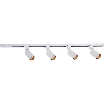 Spot pour rail TRACER 4xGU10/10W/230V 1 m blanc
