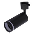 Spot pour système de rail monophasé JET RING 1xGU10/10W/230V noir