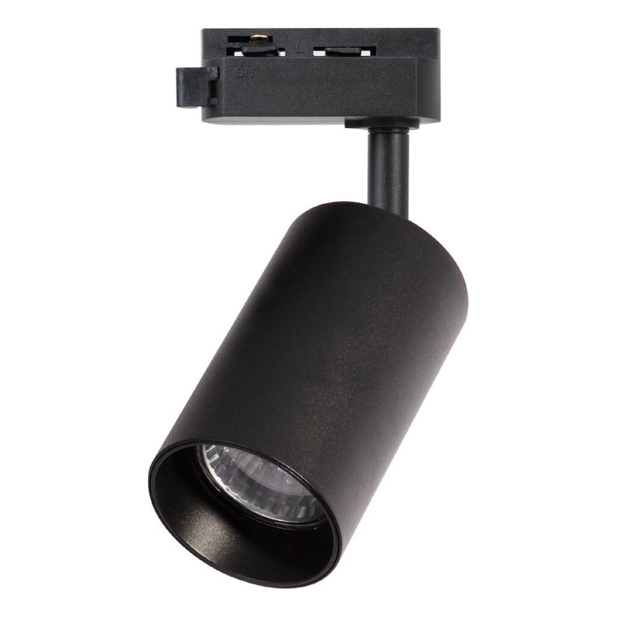 Spot pour système de rail monophasé PIPE 1xGU10/10W/230V noir