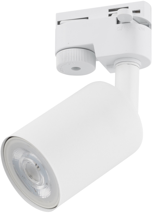 Spot pour système de rail monophasé TOP 1xGU10/10W/230V blanc