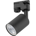Spot pour système de rail monophasé TOP 1xGU10/10W/230V noir
