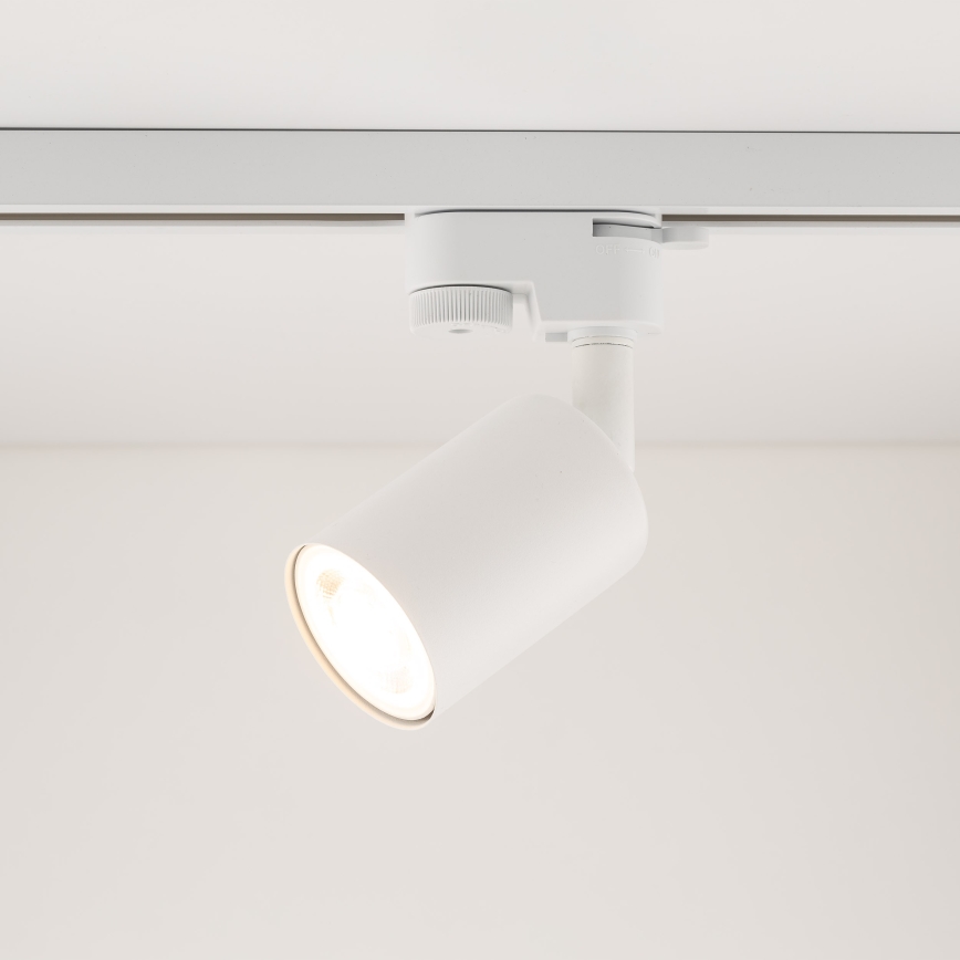 Spot pour système de rail monophasé TOP 1xGU10/10W/230V blanc