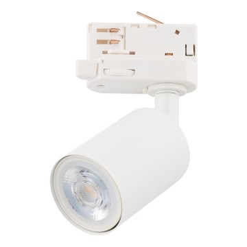 Spot pour système de rail triphasé TOP 1xGU10/10W/230V blanc