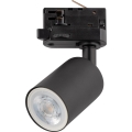 Spot pour système de rail triphasé TOP 1xGU10/10W/230V noir