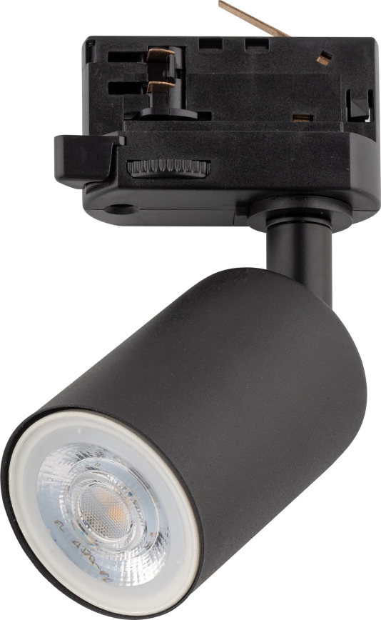Spot pour système de rail triphasé TOP 1xGU10/10W/230V noir