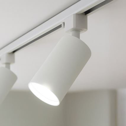 Spot pour système sur rail monophasé TIGER 1xGU10/10W/230V blanc