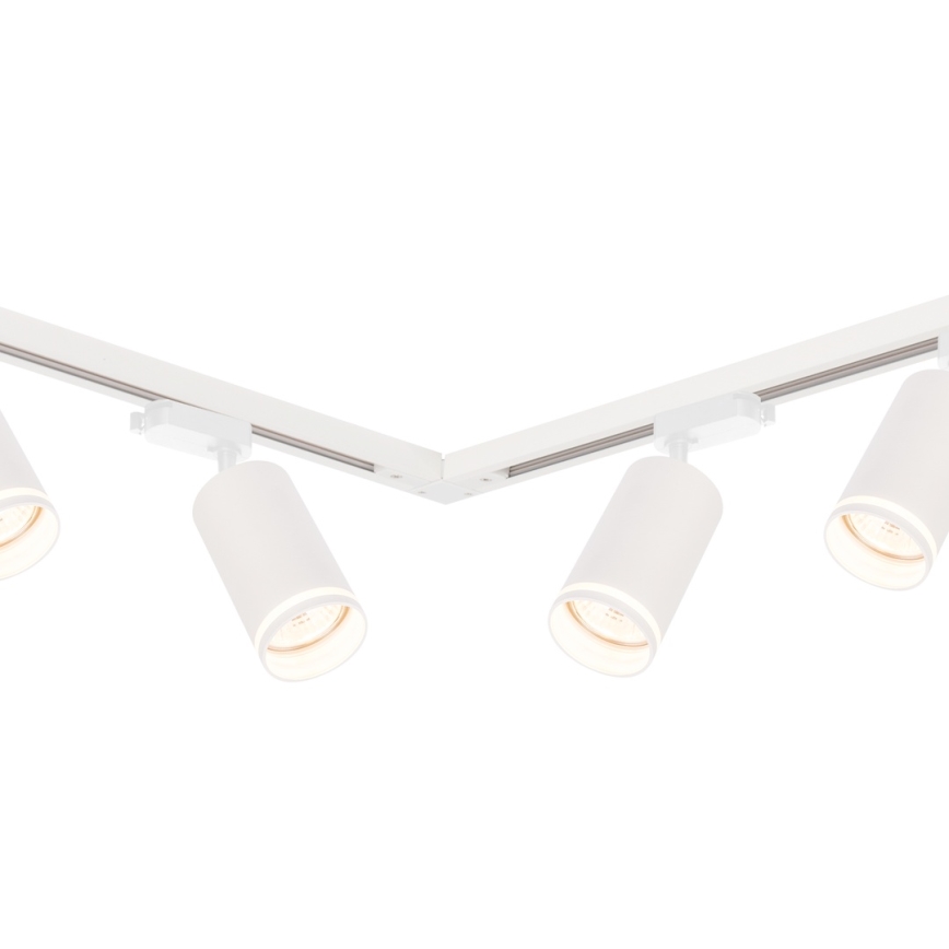 Spot pour système sur rail PIPE 6xGU10/10W/230V blanc