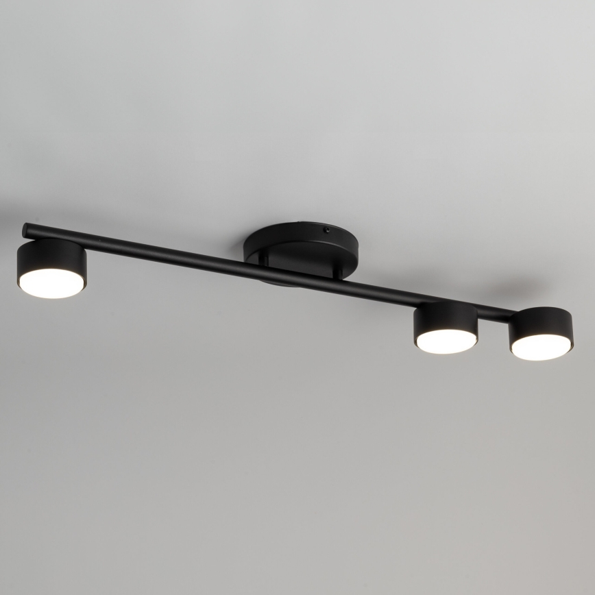 Spot PUNTO 3xGX53/12W/230V noir