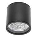 Spot salle de bain CHLOE AR111 1xGU10/12W/230V IP65 arrondi noir