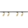 Spot sur rail MICA 4xGU10/10W/230V doré/noir