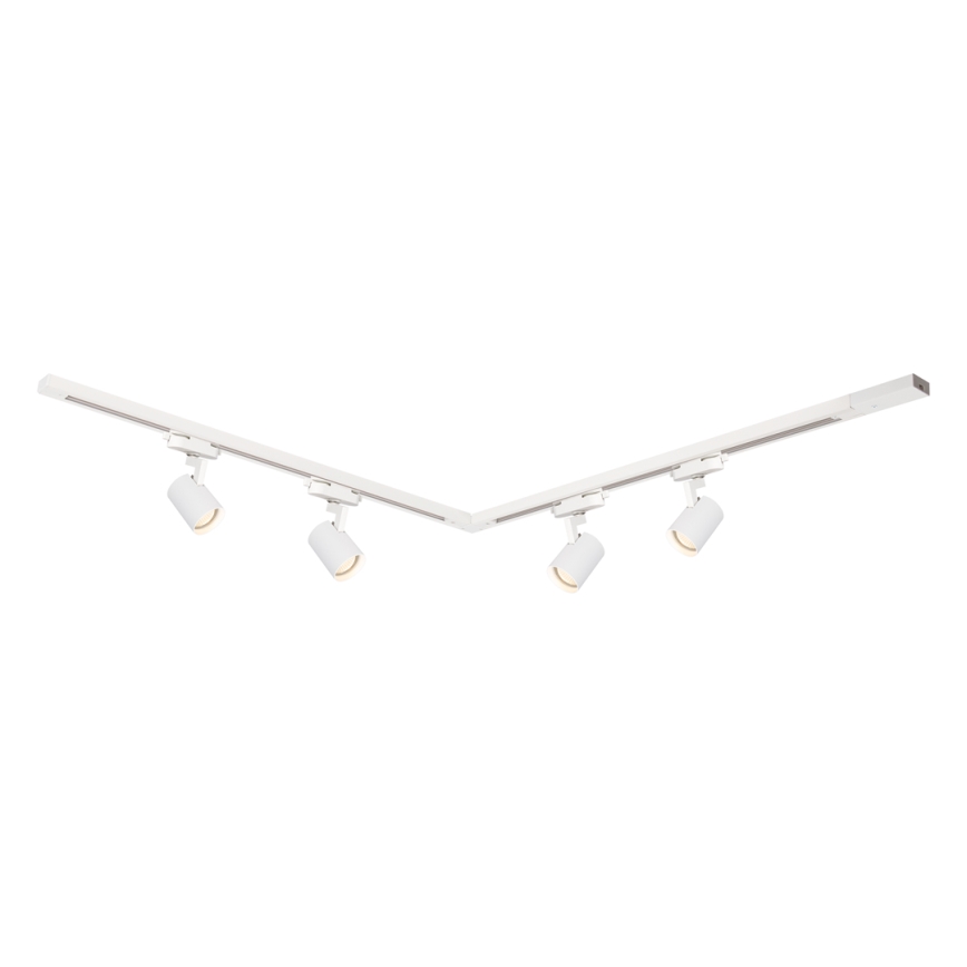 Spot sur rail VOLF 4xGU10/10W/230V blanc