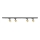 Spot sur rail VOLF 4xGU10/10W/230V doré/noir