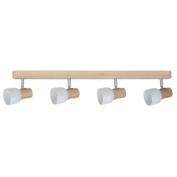 Spot SVANTJE 4xE14/40W/230V bouleau - certifié FSC