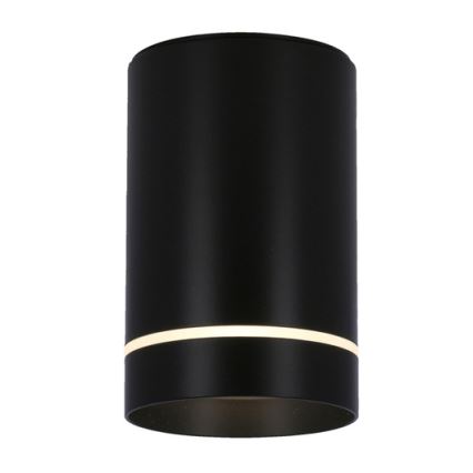 Spot TUBA 1xGU10/15W/230V noir
