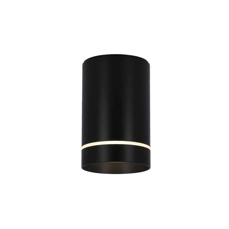 Spot TUBA 1xGU10/15W/230V noir