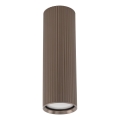Spot TUNE M 1xGU10/10W/230V 17 cm marron
