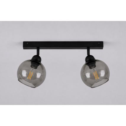 Spot UNO 2xE27/60W/230V noir