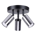 Spot WINX 3xGU10/10W/230V noir/chrome brillant