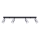 Spot WINX 4xGU10/10W/230V noir/chrome brillant