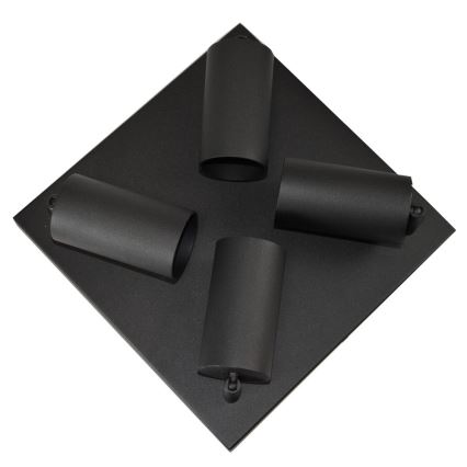 Spotleuchte FILO 4xGU10/30W/230V schwarz/gold