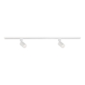 Spotleuchte für Stromschienensystem ALTEAR, 2x GU10, 10 W, 230 V, 1 m, weiß