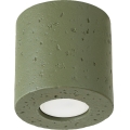 Spotleuchte ORBIS 1xGU10/10W/230V Beton/Grün