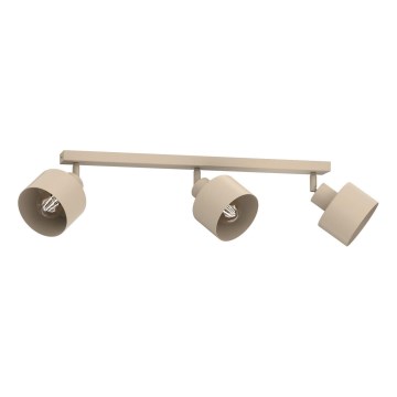 Spotleuchte PARKLA 3xE27/15W/230V beige