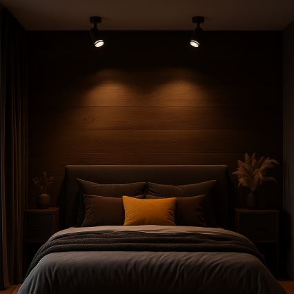 Spotleuchte PIPE 1xGU10/10W/230V schwarz