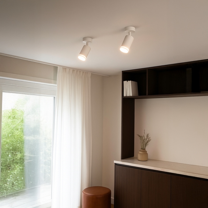 Spotleuchte PIPE 1xGU10/10W/230V weiß