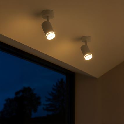 Spotleuchte PIPE 1xGU10/10W/230V weiß