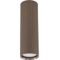 Spotleuchte TUNE M 1xGU10/10W/230V 17 cm braun
