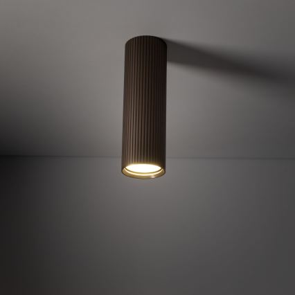 Spotleuchte TUNE M 1xGU10/10W/230V 17 cm braun