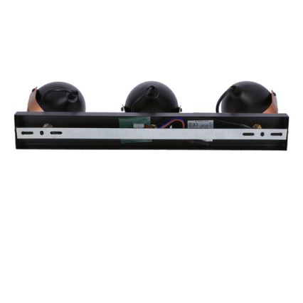Spot-Einbauleuchte ANICA 3xE14/40W/230V Schwarz/Kupfer
