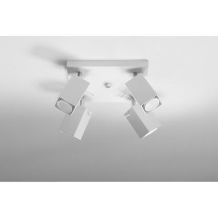 Spotlight MERIDA 4 4xGU10/40W/230V weiß