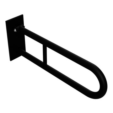 Staffa 10x25 cm nera