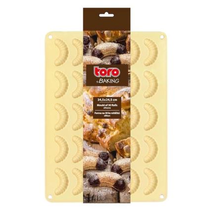 Stampo in silicone per dolci TORO, color crema
