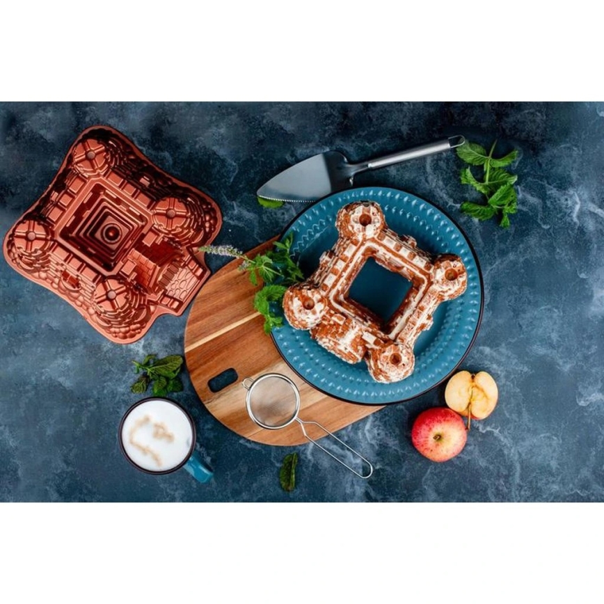 Stampo per ciambella KITCHISIMO castello/ramato