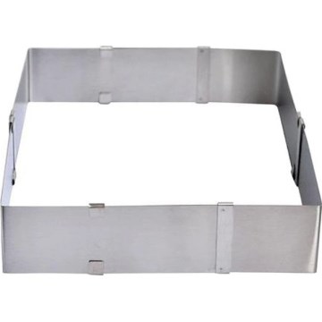 Stampo per torta regolabile TORO 16-28 cm in acciaio inox