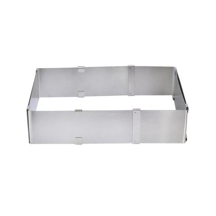 Stampo per torta regolabile TORO 16-28 cm in acciaio inox