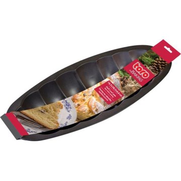 Stampo TORO per treccia di Natale, nero