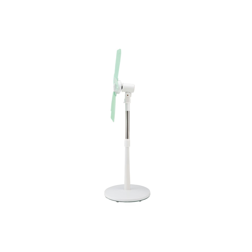 Standventilator 15 W/230 V, Ø 50 cm, weiß/grün