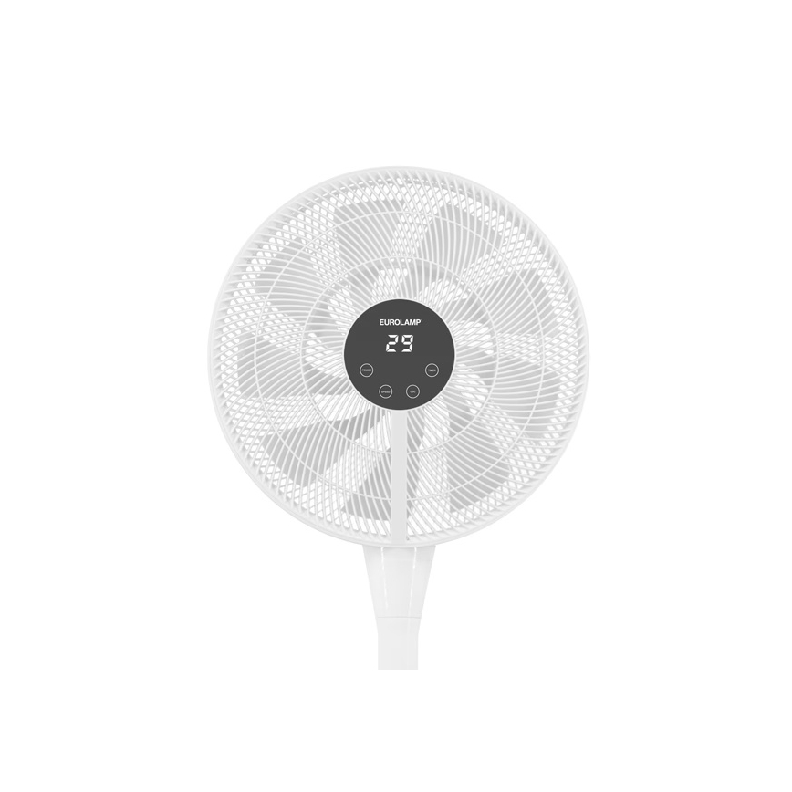 Standventilator 25W/230V, Durchmesser 40 cm, weiß + Fernbedienung