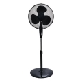 Standventilator 60 W / 230 V, 125 cm, schwarz
