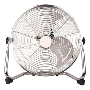 Standventilator 90 W/230 V, Ø 40 cm, hochglänzender Chrom