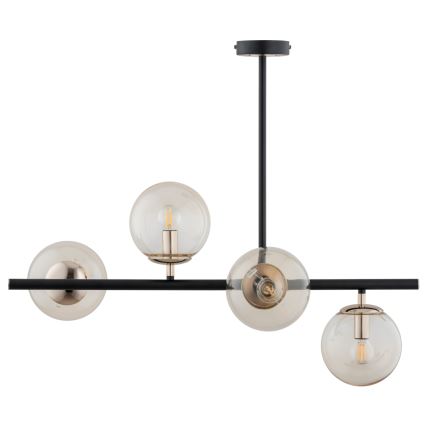 Stangen-Kronleuchter LURO 4xE14/40W/230V