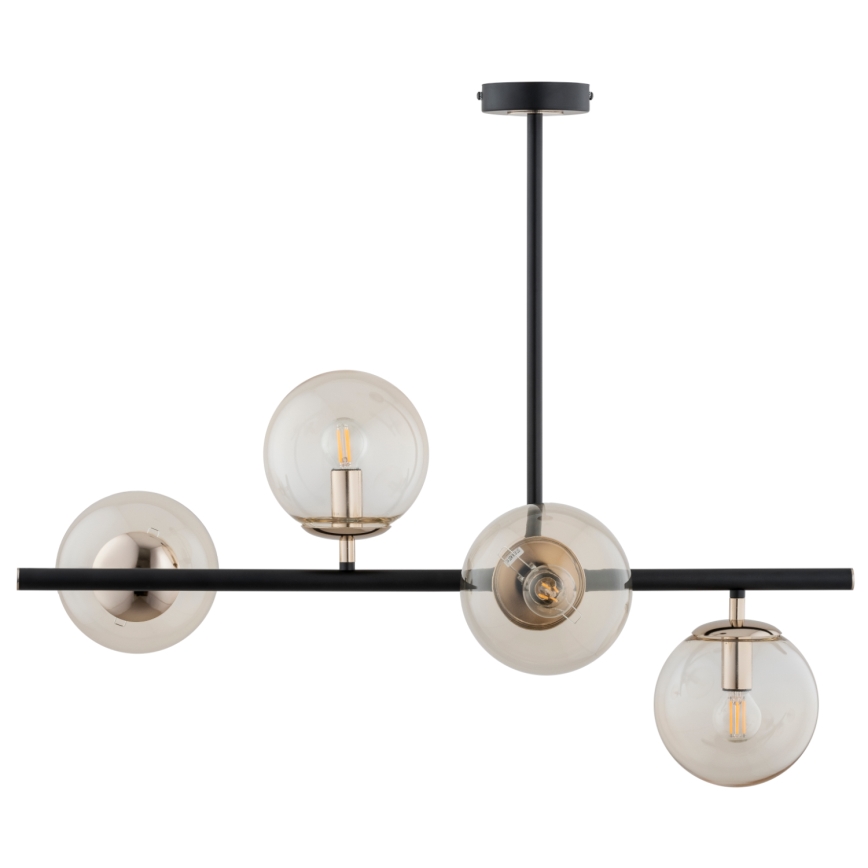 Stangen-Kronleuchter LURO 4xE14/40W/230V