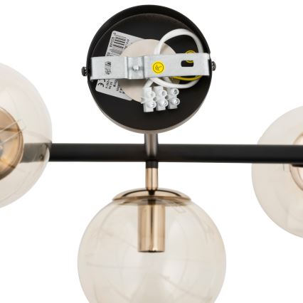 Stangen-Kronleuchter LURO 4xE14/40W/230V