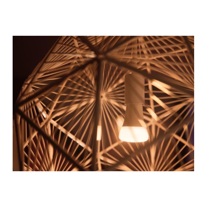 Starter pack Philips Hue WHITE AMBIANCE 2xE27/8W/230V + dispositivo di interconnessione