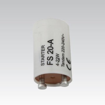 Starter pour ampoule fluorescente TANDEM 4-22W 230V